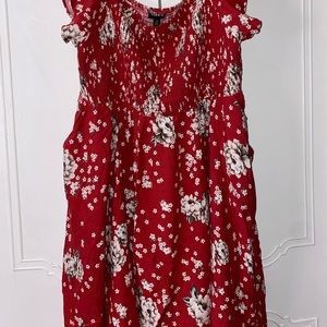 Berry red Torrid dress